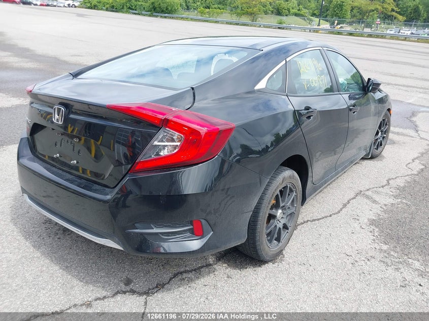 2019 HONDA CIVIC SEDAN 2.0L I-4 DOHC, VVT, 158HP
