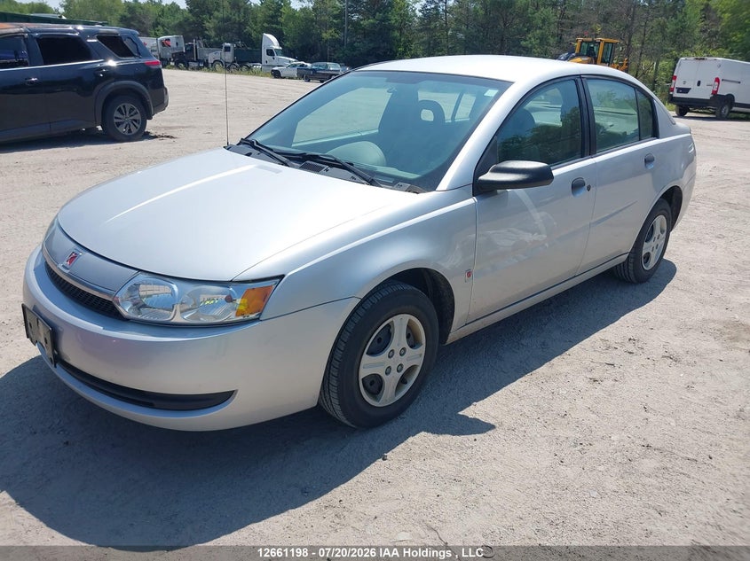 2004 Saturn ION, Благотворительность, IAAI, VIN 1G8AG52F84Z166261 — фото 2