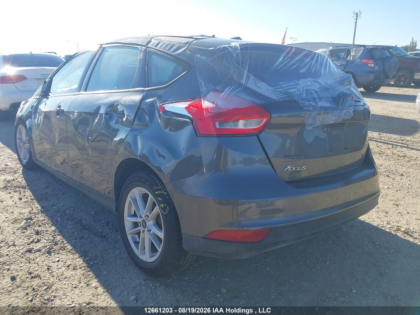 Vin: 1fadp3k29hl268901, lot: 3063552, ford focus se 20173