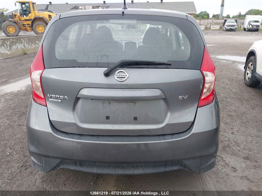 2017 NISSAN VERSA HATCHBACK 1.6L I-4 DOHC, VVT, 109HP