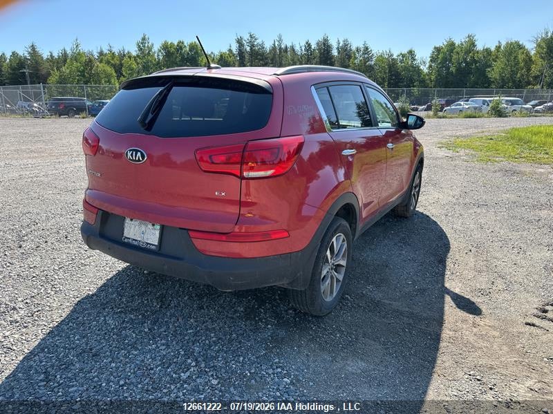 Vin: kndpccac2e7598882, lot: 3063571, kia sportage ex 20144