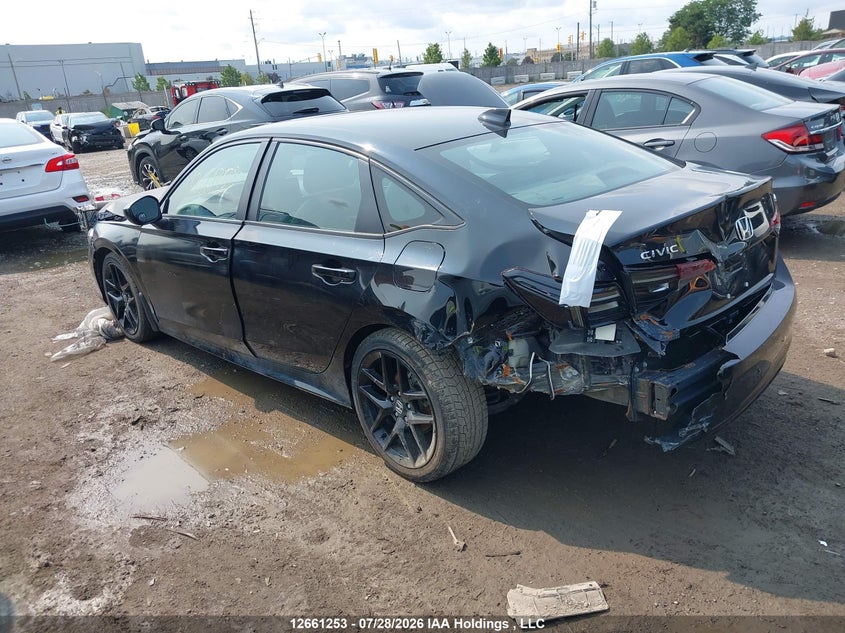 Vin: 2hgfe2f56sh101411, lot: 3063602, honda civic sport 20253