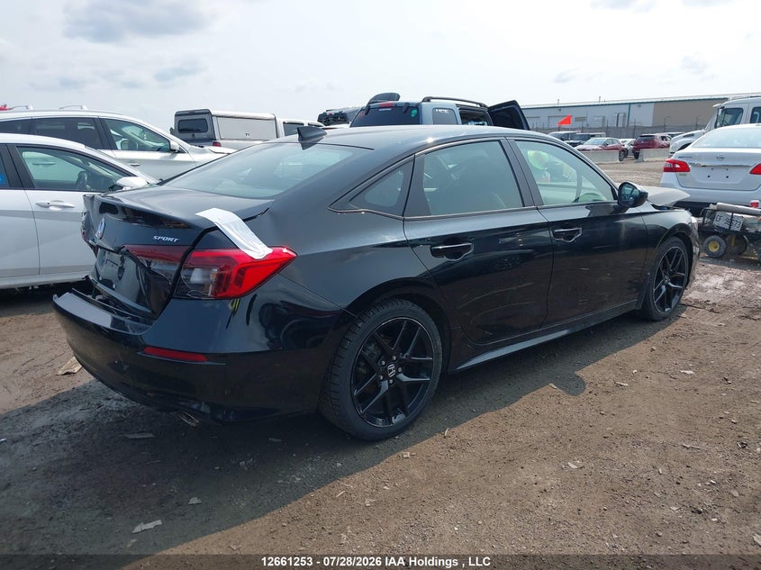 Vin: 2hgfe2f56sh101411, lot: 3063602, honda civic sport 20254