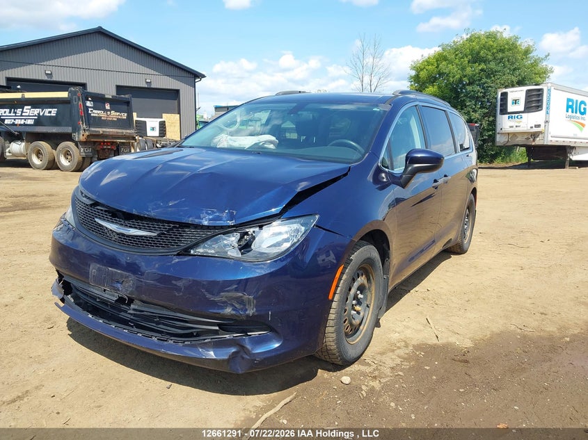 2018 Chrysler Pacifica, Удар спереди, IAAI, VIN 2C4RC1AGXJR150124 — фото 2