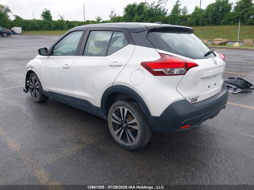 Vin: 3n1cp5cu8kl540838, lot: 3063654, nissan kicks s/sr/sv 20193