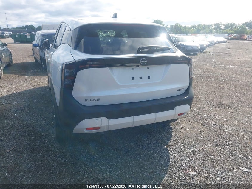Vin: 3n8ap6cb8tl332943, lot: 3063687, nissan kicks sv 20263