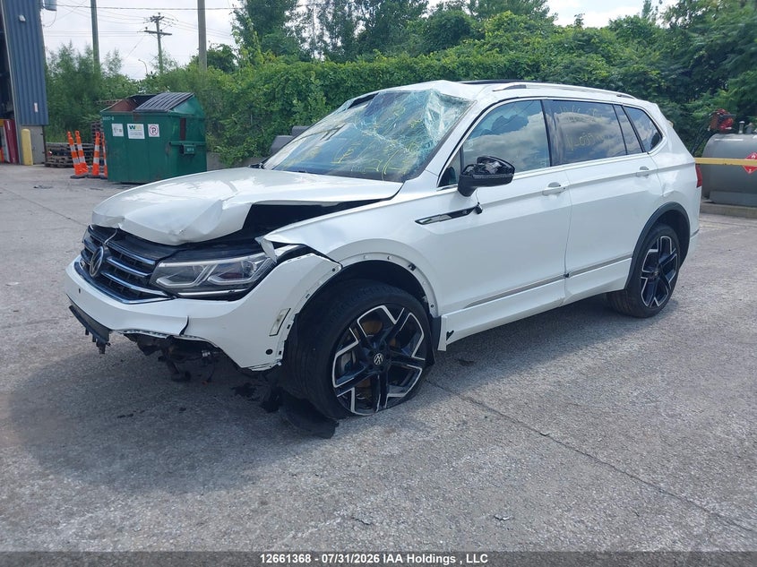 2022 VOLKSWAGEN TIGUAN SEL R-LINE - zdjęcie 2