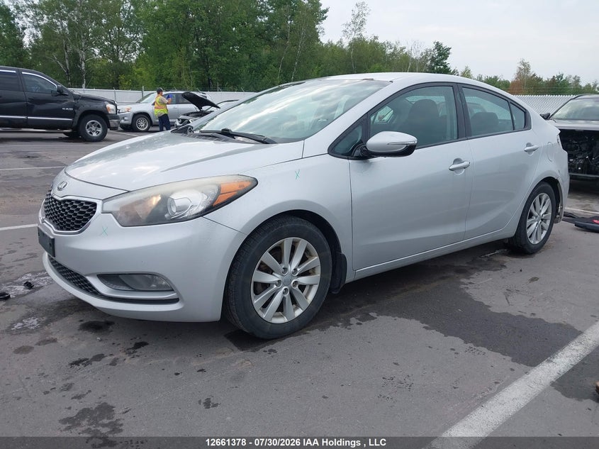 2015 Kia Forte, Удар сзади, IAAI, VIN KNAFX4A66F5408379 — фото 2