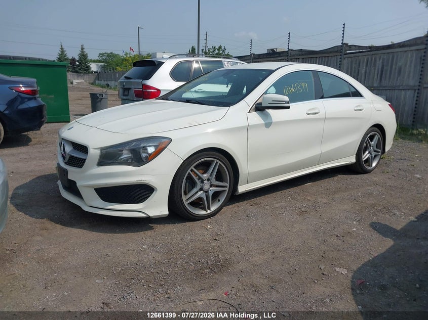 Vin: wddsj4eb3en036126, lot: 3063751, mercedes-benz cla 250 20142