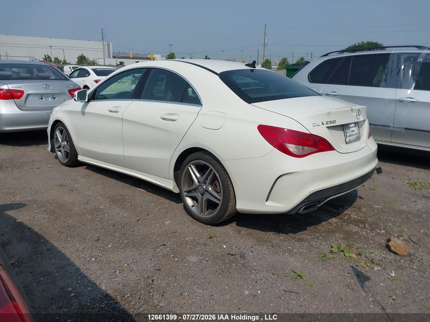 Vin: wddsj4eb3en036126, lot: 3063751, mercedes-benz cla 250 20143