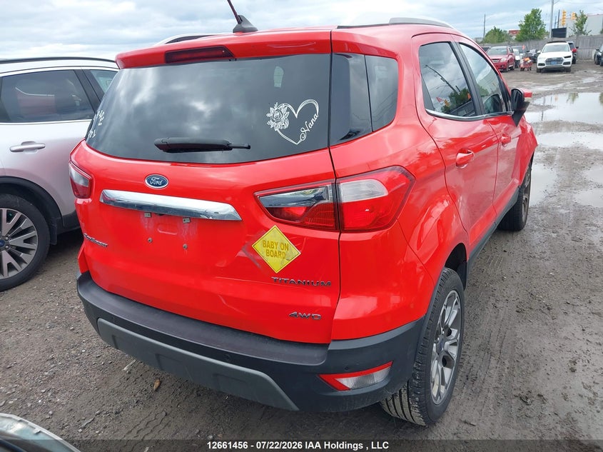 Vin: maj6s3kl8kc280819, lot: 3063808, ford ecosport 20194