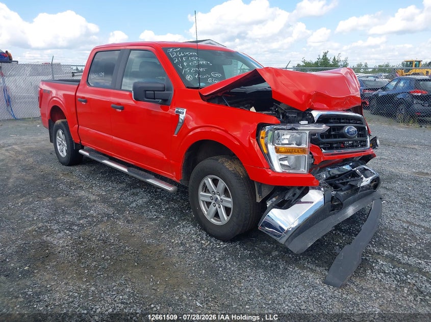 2021 FORD F-150 PICKUP 3.3L V-6 DI, DOHC, VVT, 290HP