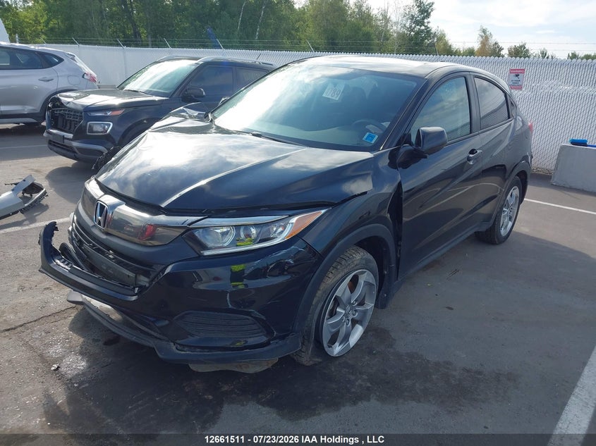 2019 Honda HR-V, Удар спереду, IAAI, VIN 3CZRU5H30KM101024 — фото 2