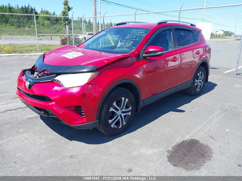 2017 Toyota RAV 4, Front, IAAI, VIN 2T3BFREV1HW626874 — photo 2
