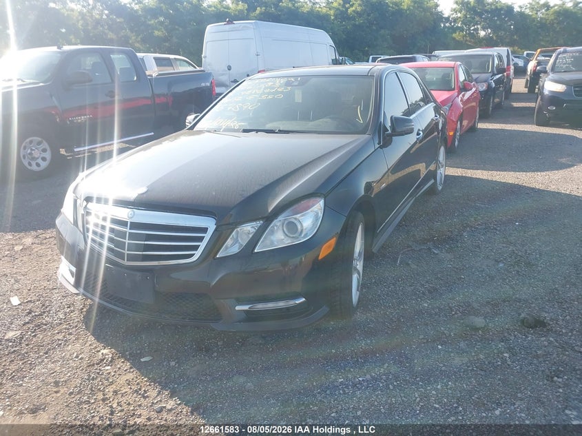 2012 Mercedes-Benz E-klasse, Вандалізм, IAAI, VIN WDDHF9BB2CA557890 — фото 2