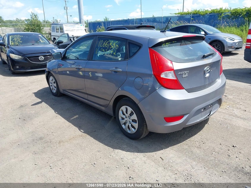 Vin: kmhct5ae4gu293377, lot: 3063943, hyundai accent se 20163