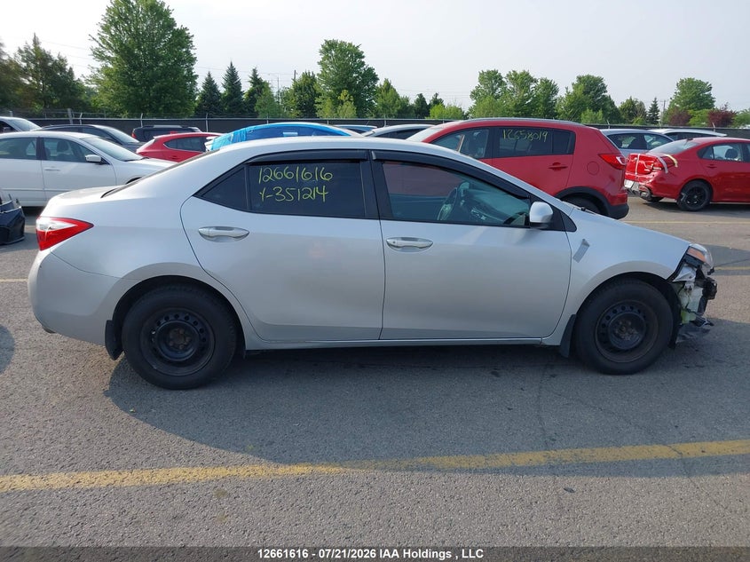 2015 TOYOTA COROLLA SEDAN 1.8L I-4 DOHC, VVT, 132HP