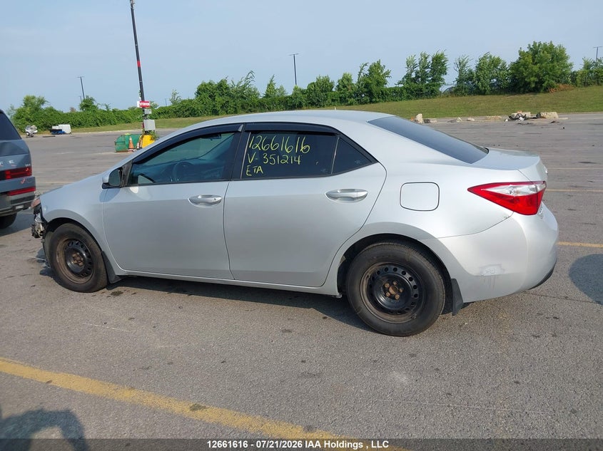 2015 TOYOTA COROLLA SEDAN 1.8L I-4 DOHC, VVT, 132HP