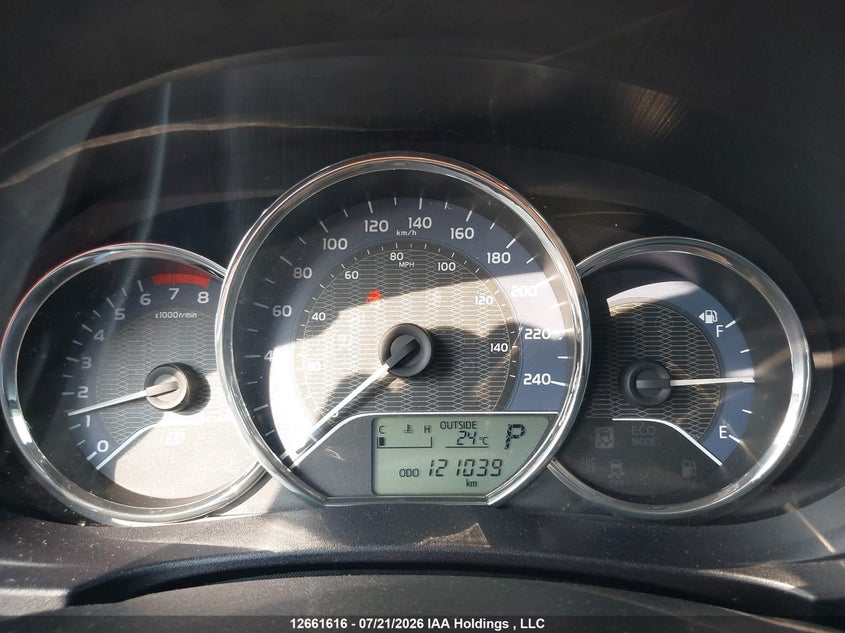 2015 TOYOTA COROLLA SEDAN 1.8L I-4 DOHC, VVT, 132HP