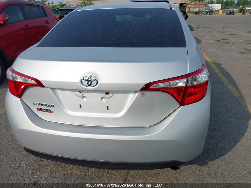 2015 TOYOTA COROLLA SEDAN 1.8L I-4 DOHC, VVT, 132HP