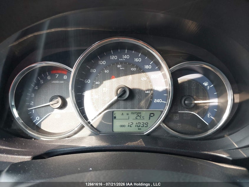 2015 TOYOTA COROLLA SEDAN 1.8L I-4 DOHC, VVT, 132HP