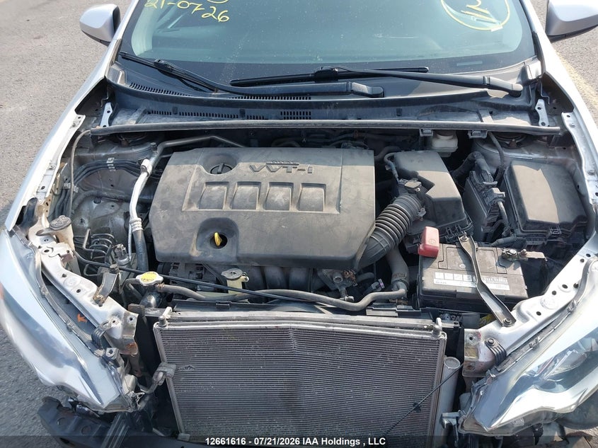 2015 TOYOTA COROLLA SEDAN 1.8L I-4 DOHC, VVT, 132HP