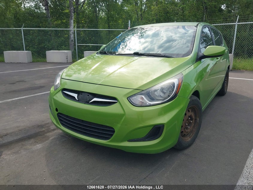 Vin: kmhct5ae4du102536, lot: 3063981, hyundai accent 20132