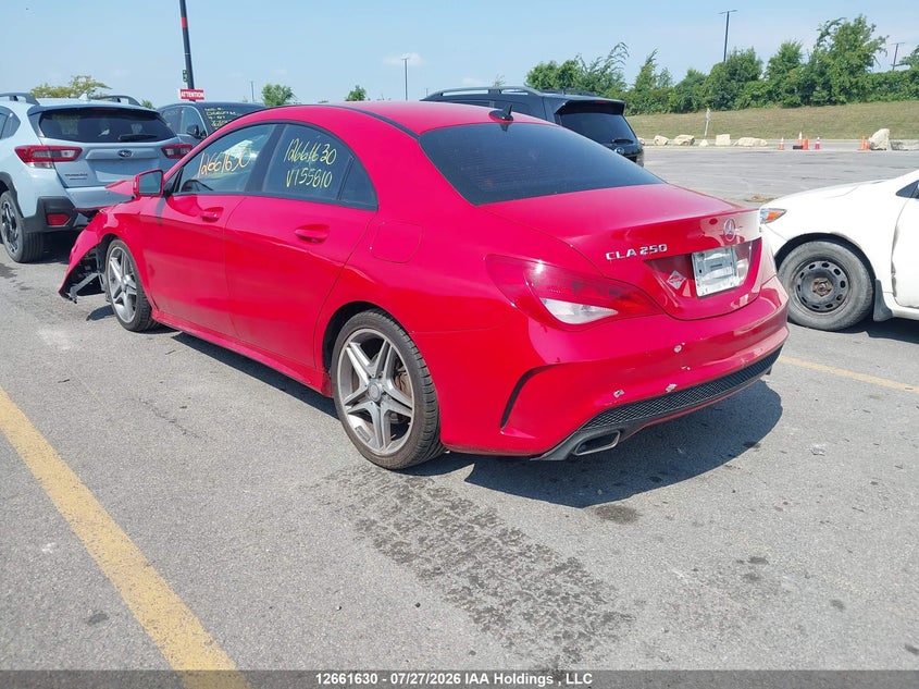 Vin: wddsj4gb1en155810, lot: 3063983, mercedes-benz cla 20143