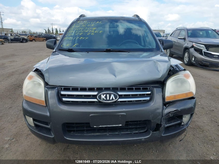 2007 KIA SPORTAGE SPORT UTILITY VEHICLE 2.0L I4 FI DOHC 16V F4