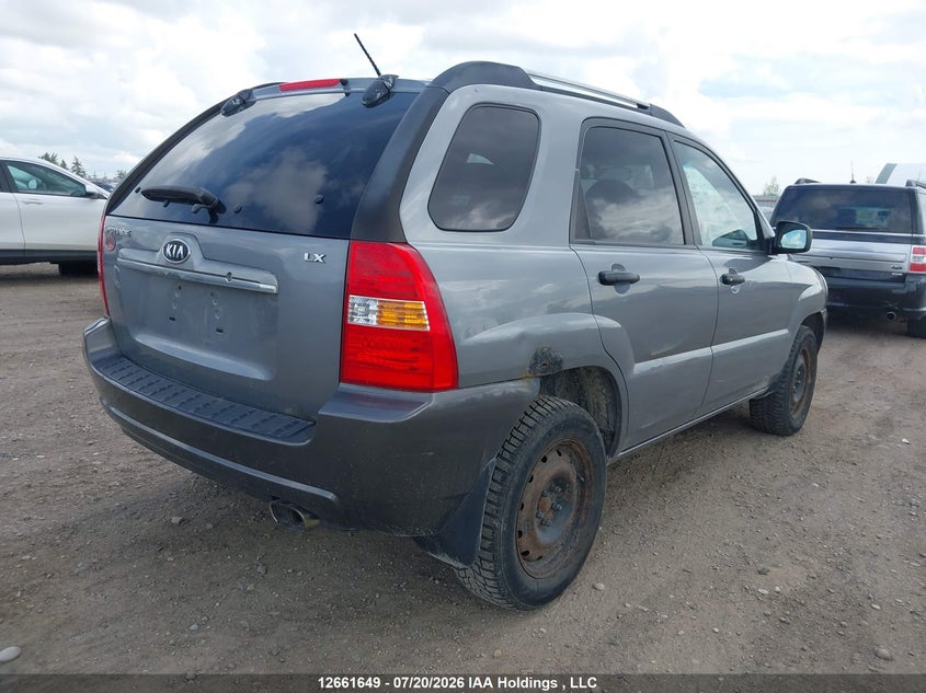 2007 KIA SPORTAGE SPORT UTILITY VEHICLE 2.0L I4 FI DOHC 16V F4