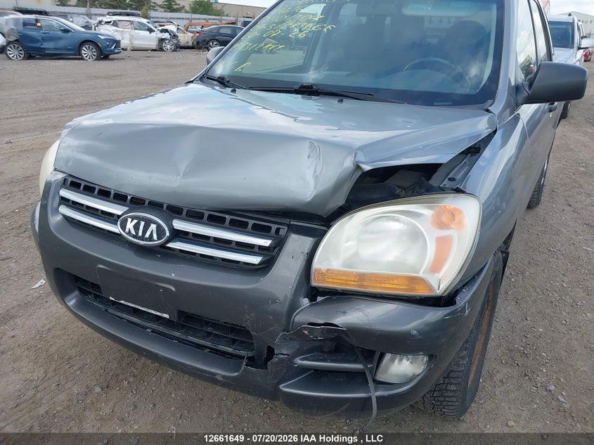 2007 KIA SPORTAGE SPORT UTILITY VEHICLE 2.0L I4 FI DOHC 16V F4