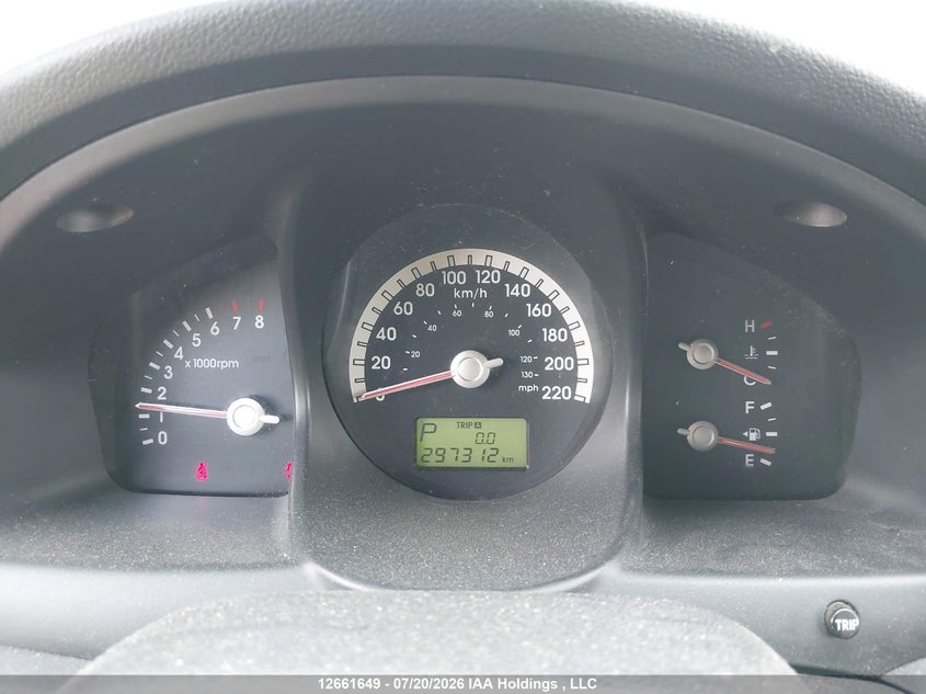 2007 KIA SPORTAGE SPORT UTILITY VEHICLE 2.0L I4 FI DOHC 16V F4