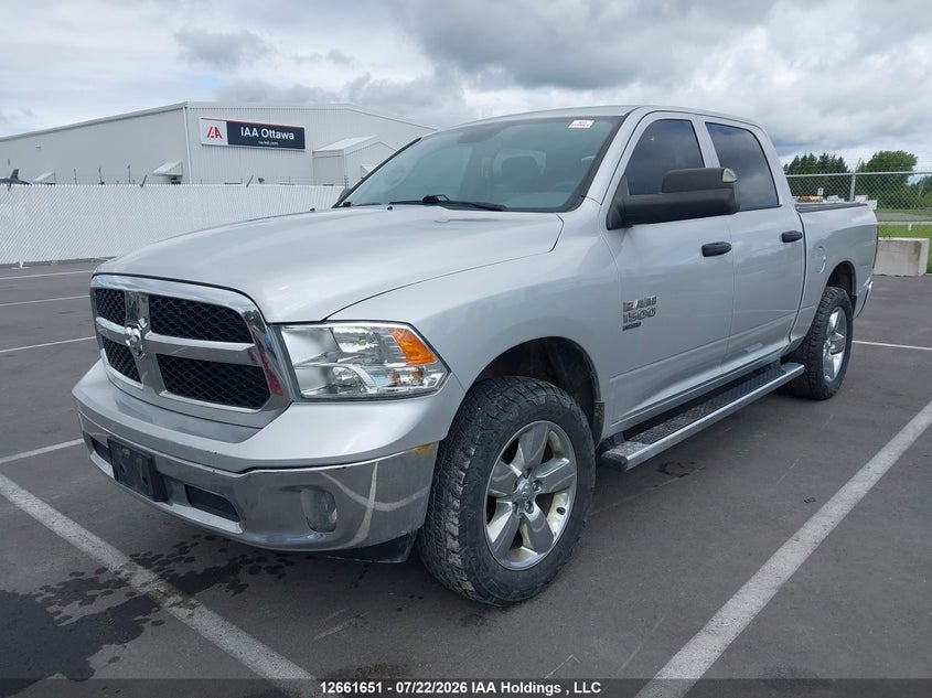 2019 RAM 1500, Repossession, IAAI, VIN 1C6RR7KG3KS591228 — photo 2