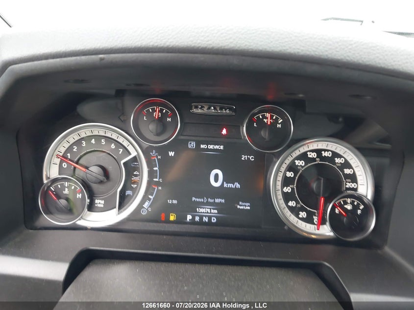 2017 RAM 1500 PICKUP 5.7L V8 FI OHV 16V NF2