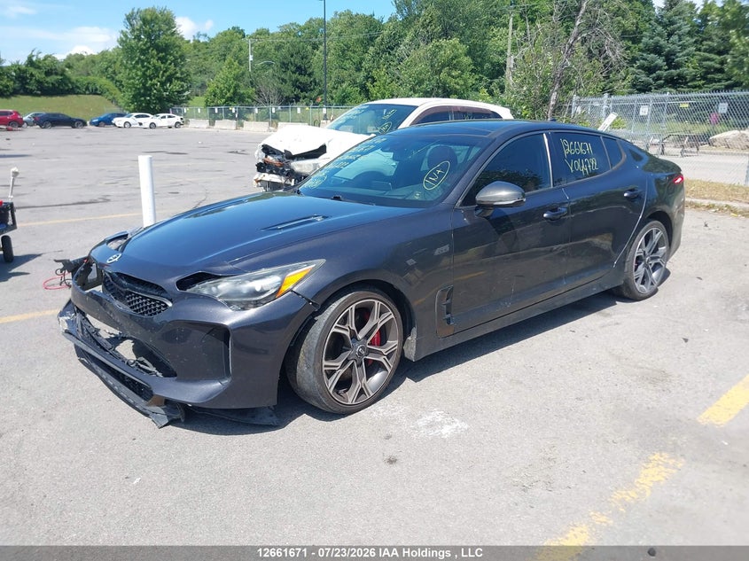 Vin: knae55lc4k6044722, lot: 3064024, kia stinger 20th anniversary edition/gt limited 20192