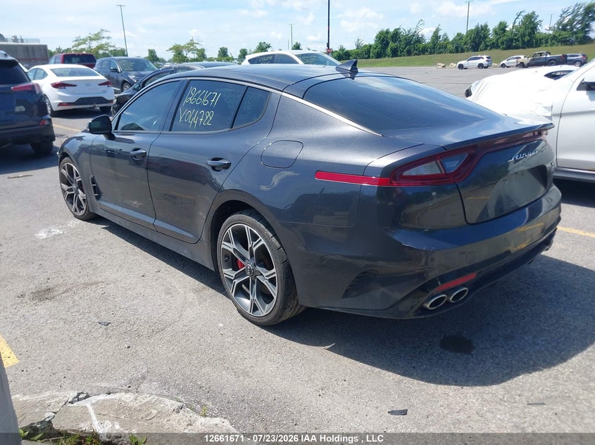 Vin: knae55lc4k6044722, lot: 3064024, kia stinger 20th anniversary edition/gt limited 20193