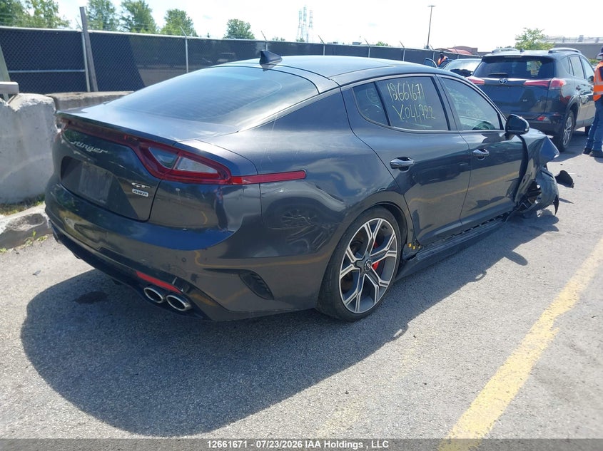 Vin: knae55lc4k6044722, lot: 3064024, kia stinger 20th anniversary edition/gt limited 20194