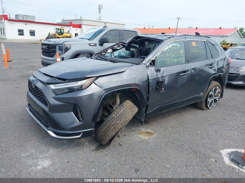 2024 Toyota RAV 4, Biohazard, IAAI, VIN JTMGB3FV3RD208084 — photo 2