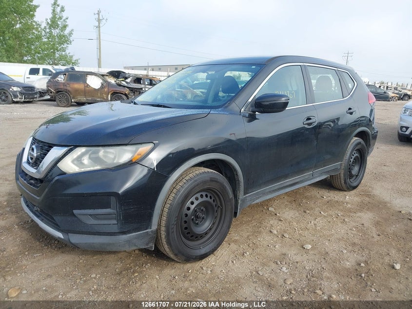 2017 Nissan Rogue, Right Rear, IAAI, VIN 5N1AT2MV2HC767884 — photo 2