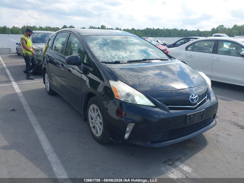 2013 Toyota Prius V, Левый бок, IAAI, VIN JTDZN3EU3D3253548