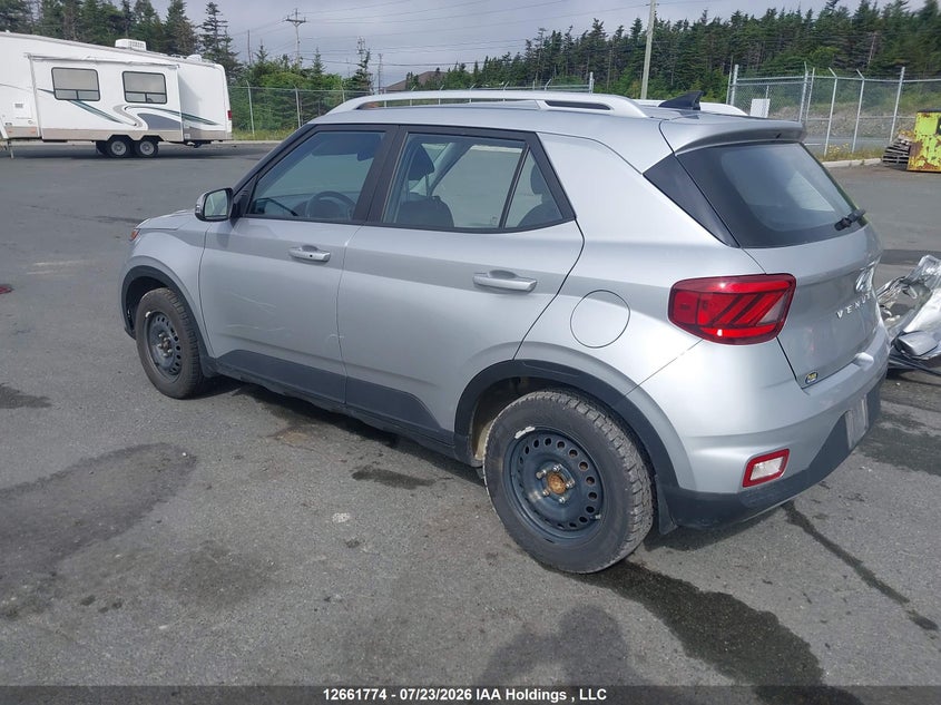 Vin: kmhrc8a35mu097146, lot: 3064128, hyundai venue sel/denim 20213