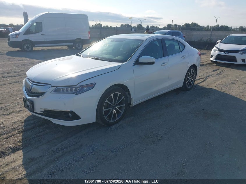 Vin: 19uub3f70ha801634, lot: 3064134, acura tlx advance 20172