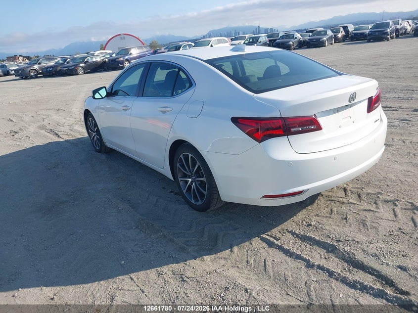 Vin: 19uub3f70ha801634, lot: 3064134, acura tlx advance 20173