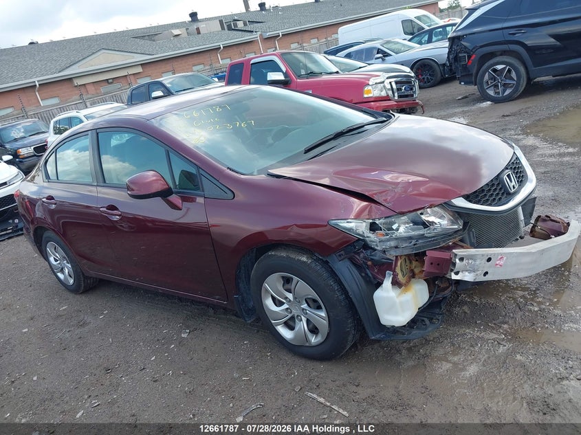 2014 HONDA CIVIC SEDAN 1.8L I4 FI SOHC 16V NF4
