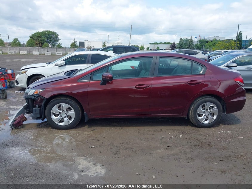 2014 HONDA CIVIC SEDAN 1.8L I4 FI SOHC 16V NF4