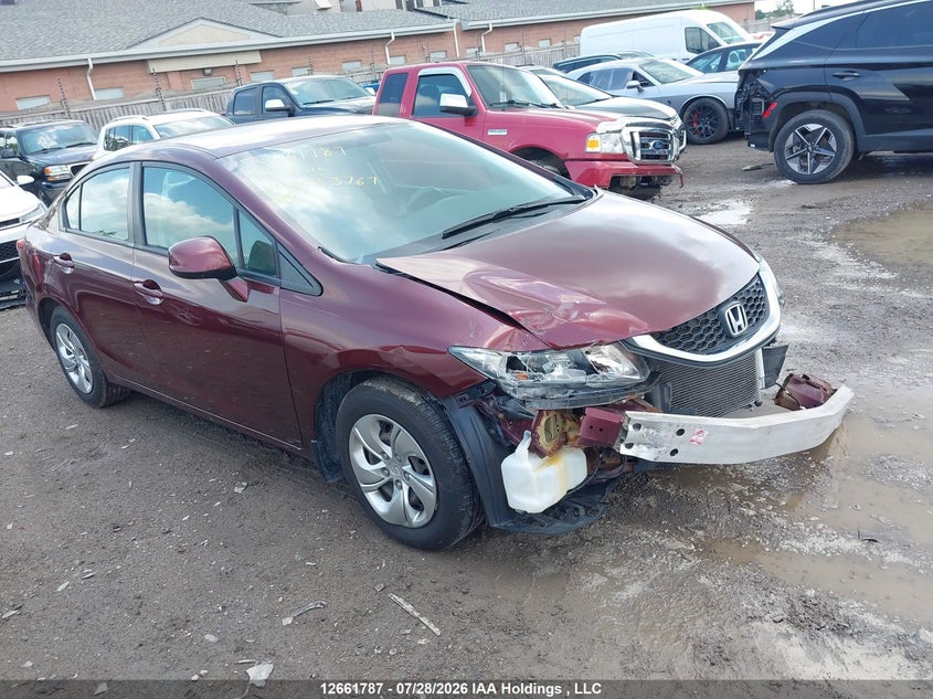 2014 HONDA CIVIC SEDAN 1.8L I4 FI SOHC 16V NF4