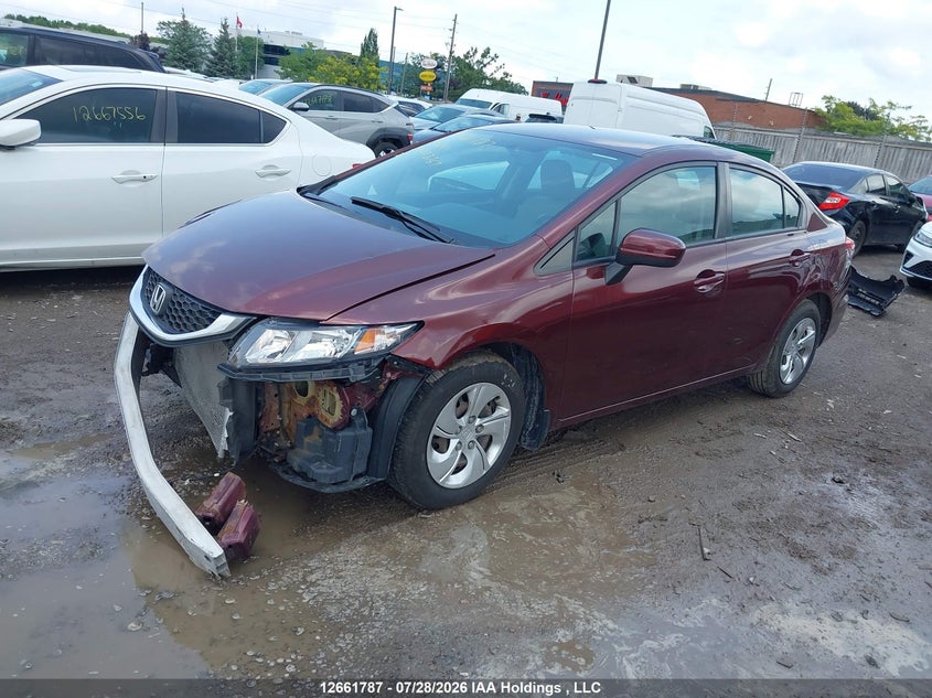 2014 HONDA CIVIC SEDAN 1.8L I4 FI SOHC 16V NF4