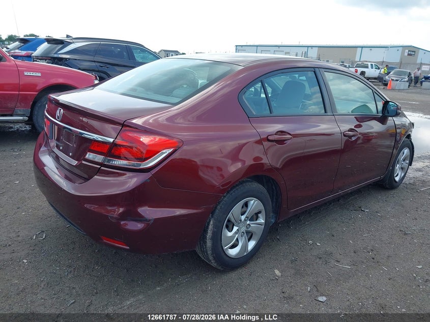 2014 HONDA CIVIC SEDAN 1.8L I4 FI SOHC 16V NF4
