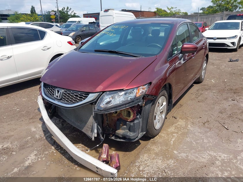 2014 HONDA CIVIC SEDAN 1.8L I4 FI SOHC 16V NF4