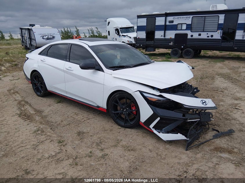 Vin: kmhlw4dk2su034351, lot: 3064152, hyundai elantra n 2025 img_1